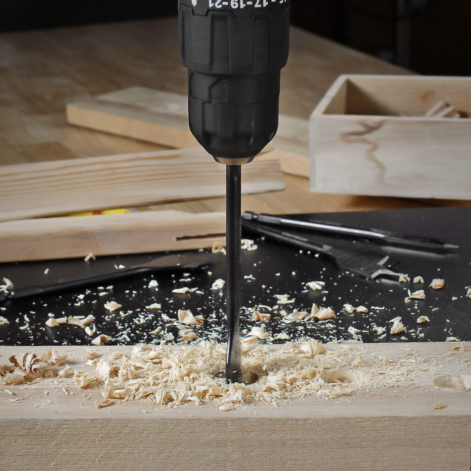 Foto 5 pulgar | Juego De Brocas Tipo Pala Workpro De 10 Piezas De Acero Al Carbono Pro - Venta Internacional.