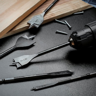 Foto 6 | Juego De Brocas Tipo Pala Workpro De 10 Piezas De Acero Al Carbono Pro - Venta Internacional.