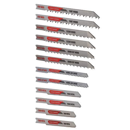 Foto 3 pulgar | Juego De 12 Piezas Con Vástagos En U De Jigsaw Blades Craftsman Cmaj2set12 - Venta Internacional.
