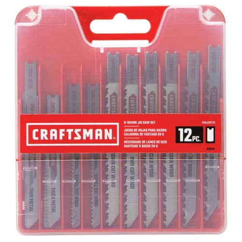Foto 7 pulgar | Juego De 12 Piezas Con Vástagos En U De Jigsaw Blades Craftsman Cmaj2set12 - Venta Internacional.