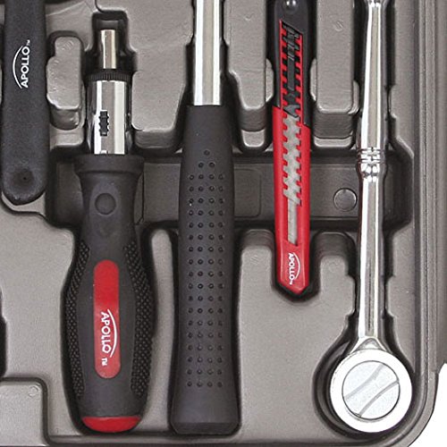 Foto 5 pulgar | Juego De Herramientas Apollo Tools, 79 Piezas, Sae Y Métricas Con Enchufes - Venta Internacional.