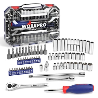 Foto 1 | Juego De Enchufes Workpro De 70 Unidades De 1/4 Con Trinquete De Liberación Rápida - Venta Internacional.
