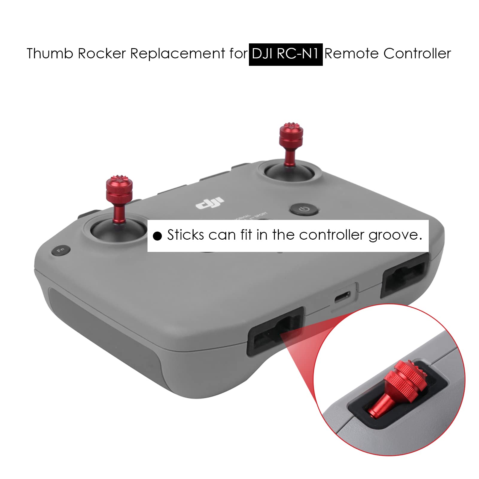 Foto 3 pulgar | Reemplazo De Joysticks Para El Controlador Dji Rc-n1/rc-n2 - Venta Internacional.