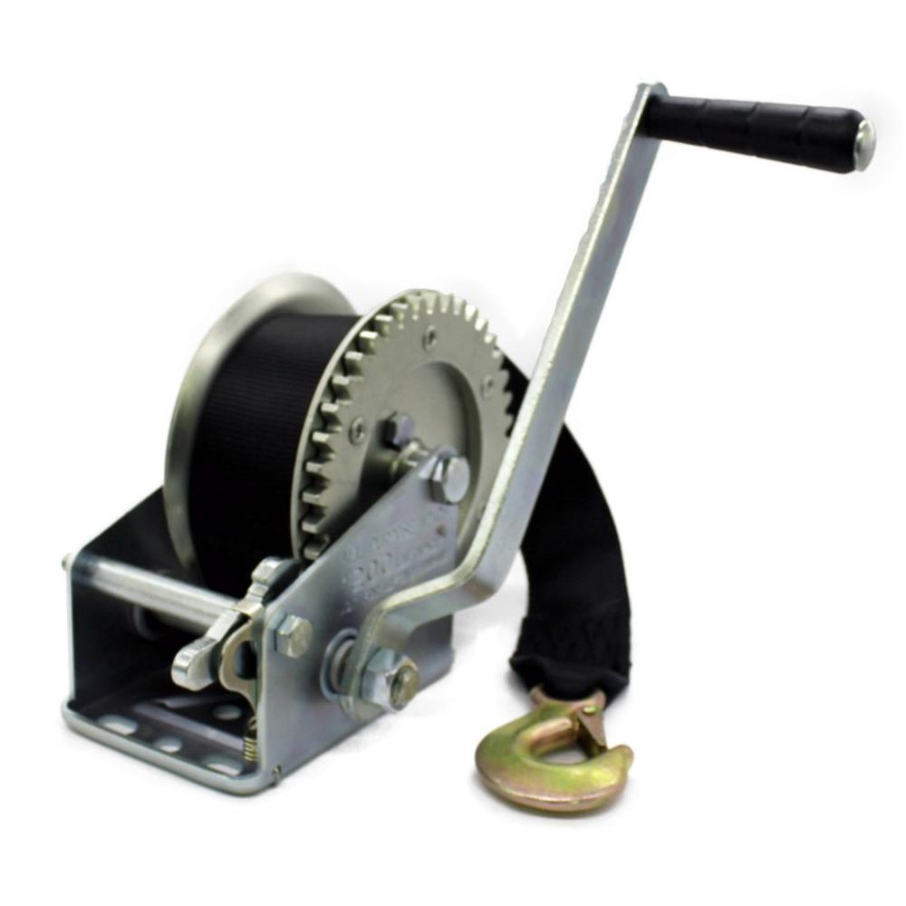 Foto 2 pulgar | Winch Malacate Manual 1200 Libras Con Banda Maple Tools