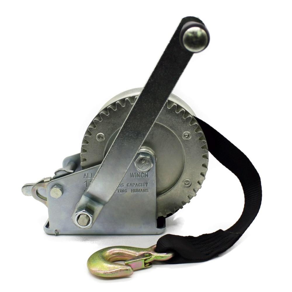 Foto 3 pulgar | Winch Malacate Manual 1200 Libras Con Banda Maple Tools