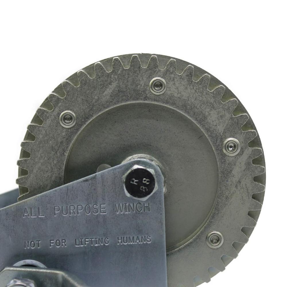 Foto 5 pulgar | Winch Malacate Manual 600 Libras Sin Cable Maple Tools