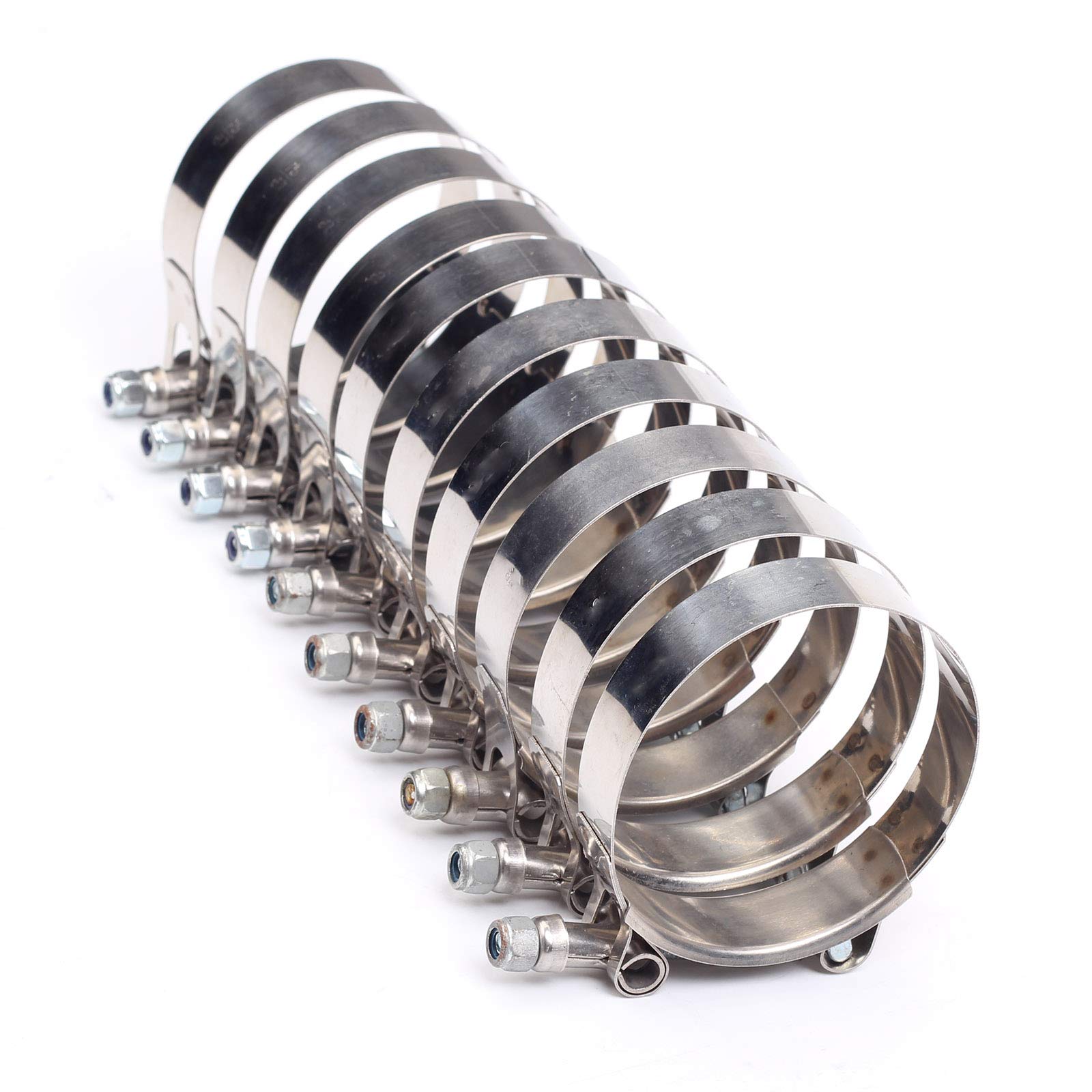 Foto 2 pulgar | Abrazaderas Con Perno En T De Acero Inoxidable De 108 Mm A 116 Mm Para Mangueras De 102 Mm - Venta Internacional.