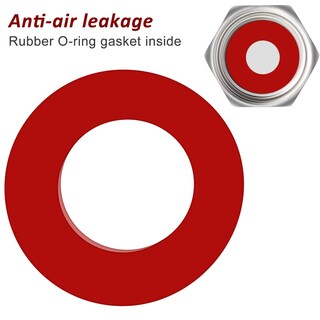 Foto 4 | Tapones Para Válvulas De Neumáticos Con Forma Hexagonal De Aluminio Mudder (20 Piezas) - Venta Internacional.