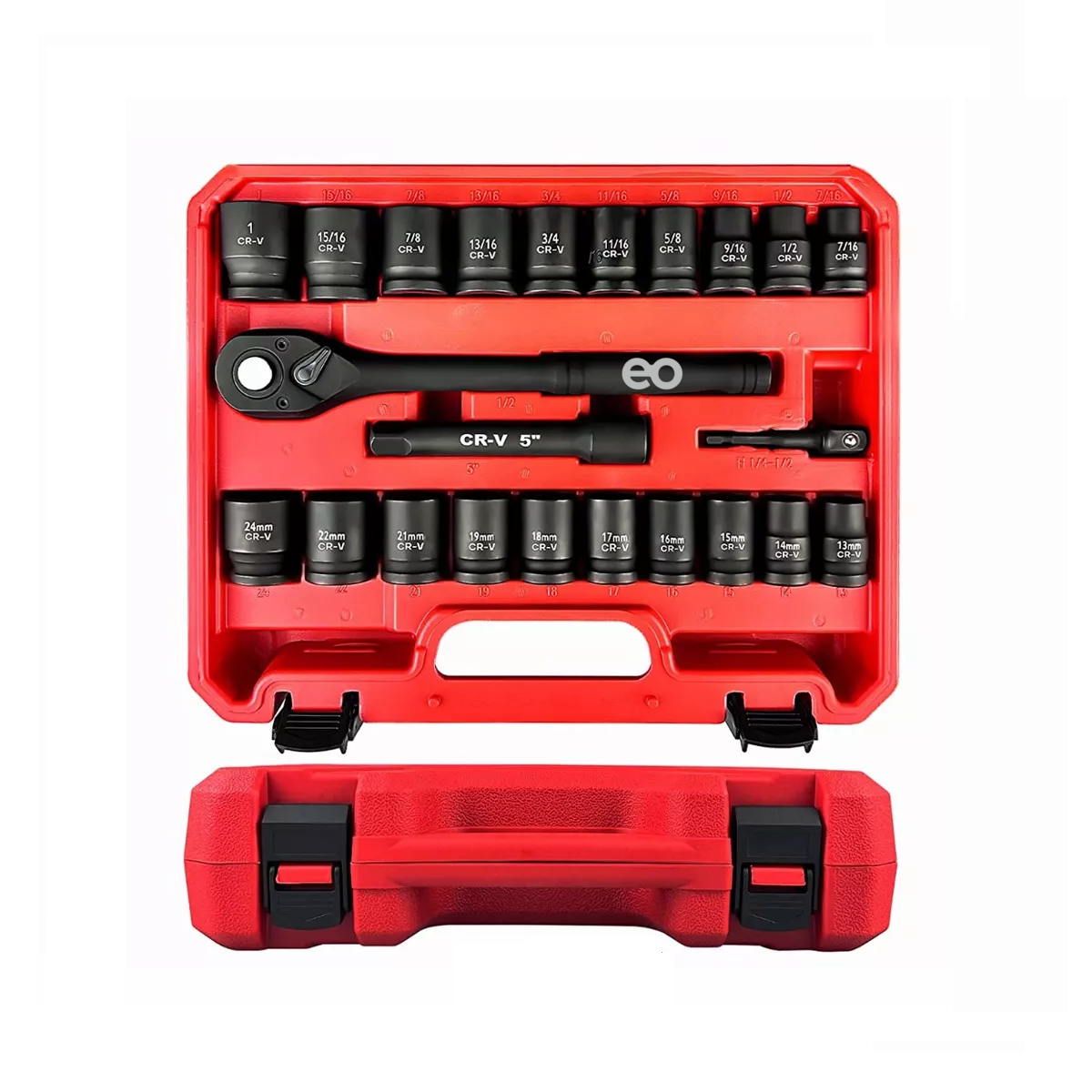 Foto 3 pulgar | Uego De Herramientas Mecánicas 24pcs Dados Eo Safe Imports Esi-11797-1 Multicolor