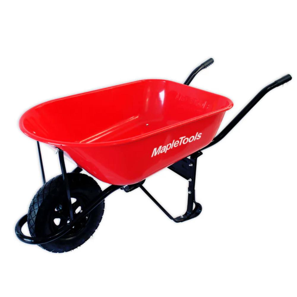 Foto 1 | Carretilla 6ft3 Reforzada Bastidor Tabular Llanta Mapletools