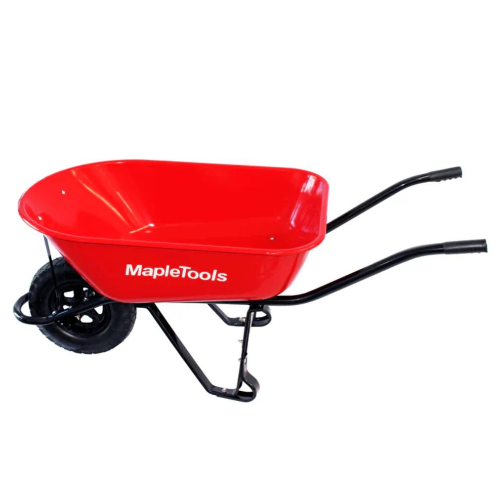Foto 2 | Carretilla 6ft3 Reforzada Bastidor Tabular Llanta Mapletools