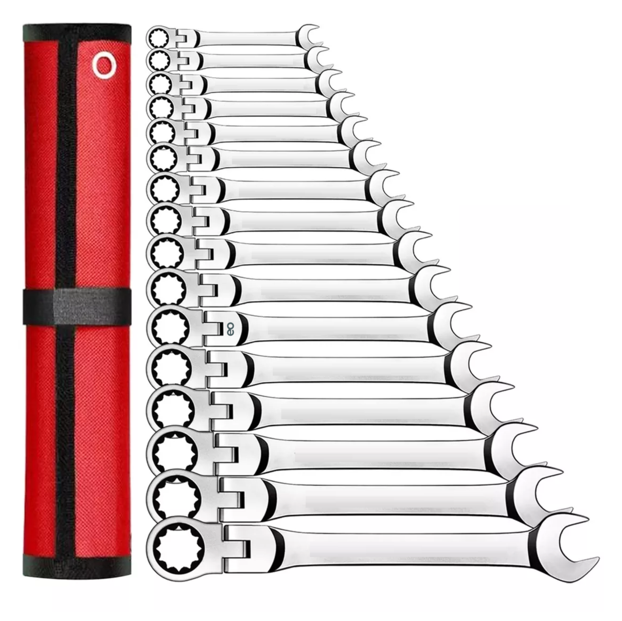 Kit De Llaves De Matraca Mecánicas 6-24 Mm 16 Piezas Eo Safe Imports Esi-12599-1 Multicolor