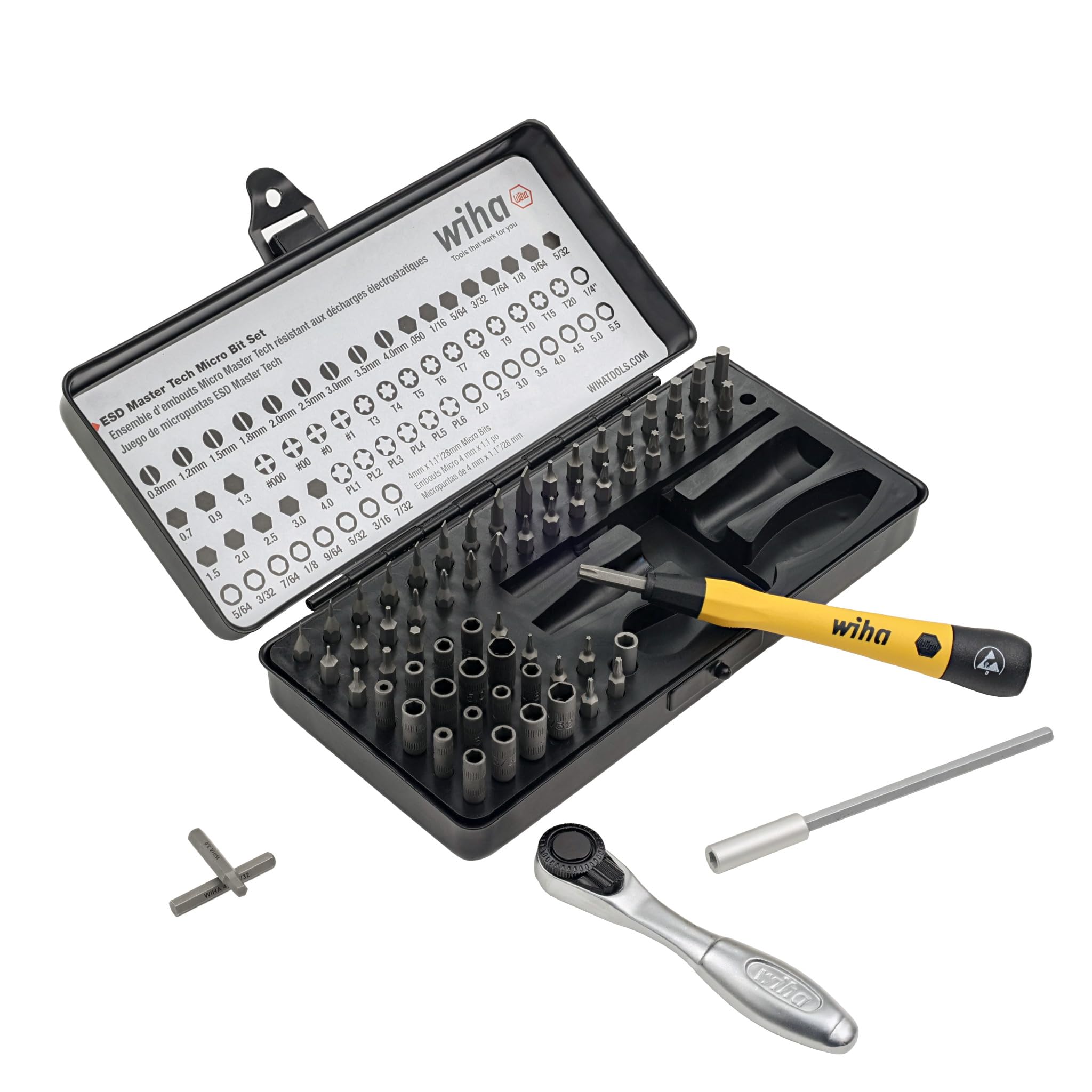 Foto 5 pulgar | Juego De Herramientas Wiha 75965 System 4 Esd Safe Master Technician 65 Piezas - Venta Internacional.