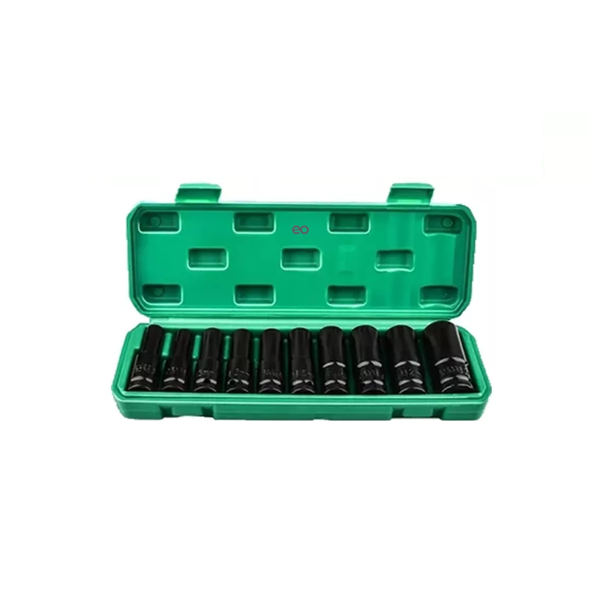 Foto 2 pulgar | Herramienta De Manga De Impacto Con Caja 10 Piezas Eo Safe Imports Esi-7078-1 Verde
