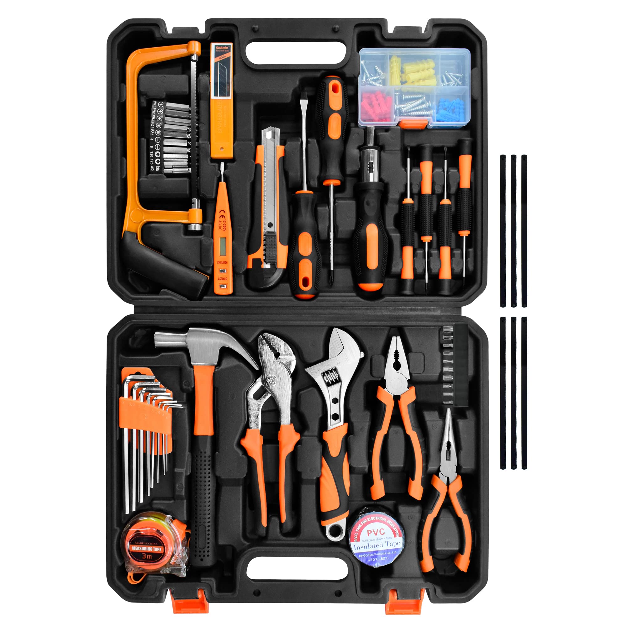 Foto 2 pulgar | Juego De Herramientas Solude, Kit De Herramientas De Reparación Del Hogar De 148 Piezas Con Estuche - Venta Internaci