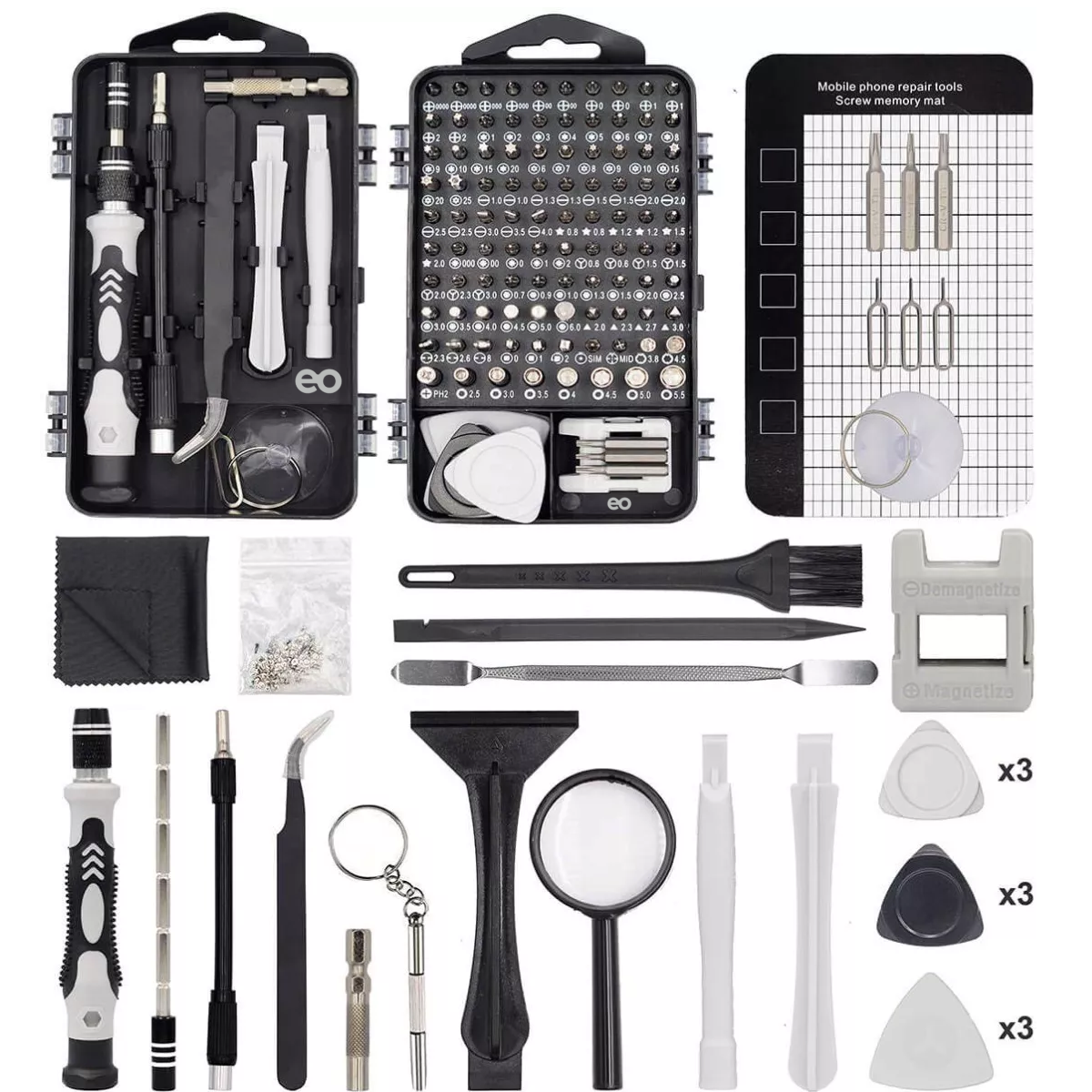 Foto 1 | Kit De Herramientas De Destornillador De Precisión 133 En 1 Eo Safe Imports Esi-4906-1 Multicolor