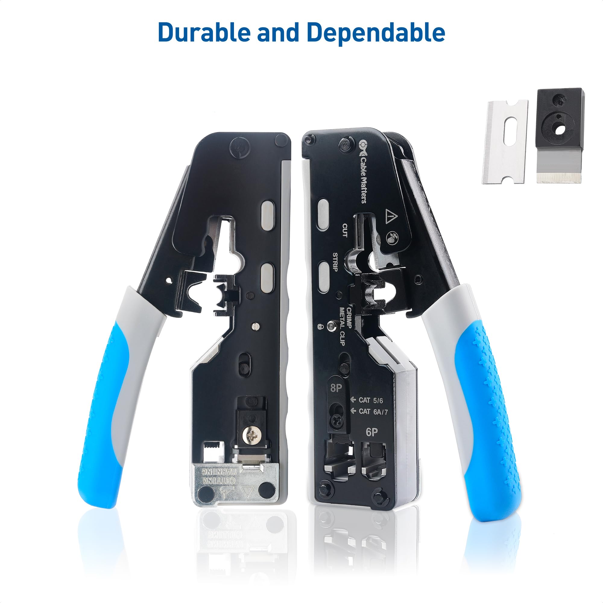 Foto 7 | Cable Ethernet Para Herramientas De Crimpado Matters, Todo En Uno, Cat 8 - Venta Internacional.