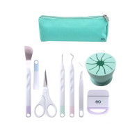 Foto 2 pulgar | Kit Herramientas Para Vinil Adhesivo Y Circut Cameo Eo Safe Imports Esi-4929-1 Verde