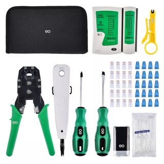 Foto 1 | Kit De Herramientas Para Cableado De Redes Eo Safe Imports Esi-4432-1 Multicolor