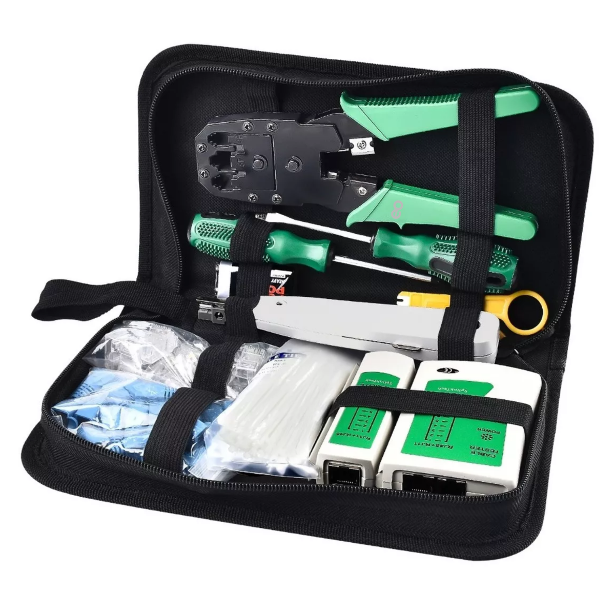 Foto 4 pulgar | Kit De Herramientas Para Cableado De Redes Eo Safe Imports Esi-4432-1 Multicolor