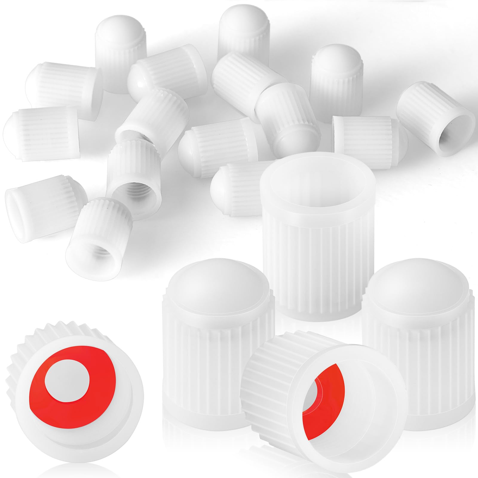 Foto 2 pulgar | Tapones Antipolvo Para Válvulas De Neumáticos Outus, Paquete De 20 Unidades, Para Coche, Moto O Bicicleta - Ve