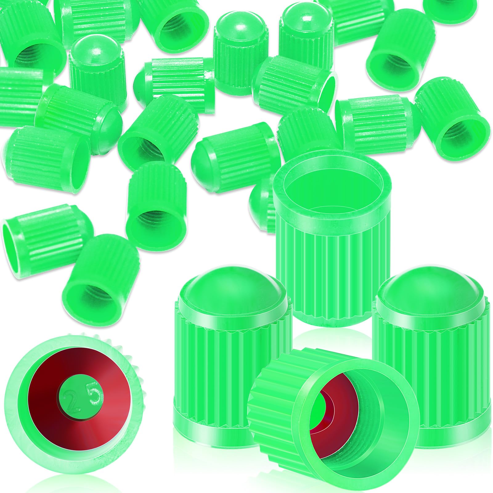 Foto 2 pulgar | Tapones Antipolvo Para Válvulas De Neumáticos Outus, Paquete De 20 Unidades, Para Coche, Moto O Bicicleta - Ve