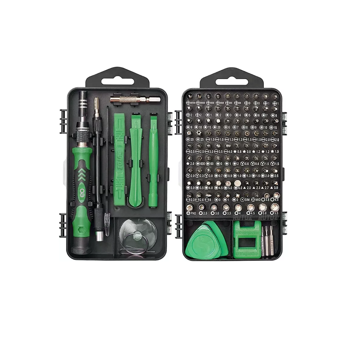 Foto 2 pulgar | Kit Desarmadores Destornilladores Laptop Celular Electronica Eo Safe Imports Esi-11800-1 Multicolor