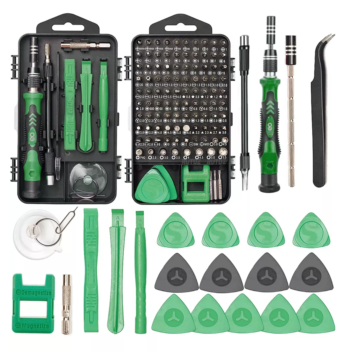 Foto 3 pulgar | Kit Desarmadores Destornilladores Laptop Celular Electronica Eo Safe Imports Esi-11800-1 Multicolor
