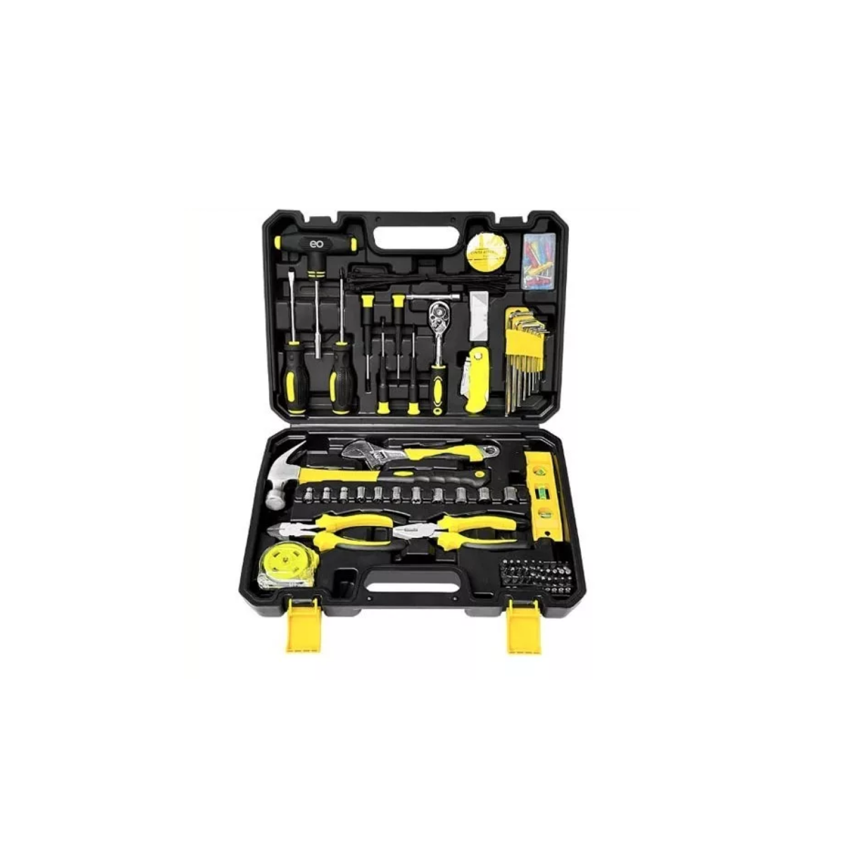 Juego De Herramientas Mecánicas Domésticas Reparación 98pzs Eo Safe Imports Esi-7636-1 Multicolor
