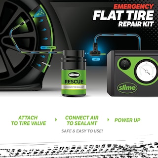 Foto 7 | Kit De Emergencia Slime 50138 Smart Spair Plus Para Neumáticos De Coche - Venta Internacional.