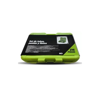 Foto 2 | Kit Juego De Dados Llaves Y Puntas 216 Pzas Eo Safe Imports Esi-15140-1 Multicolor