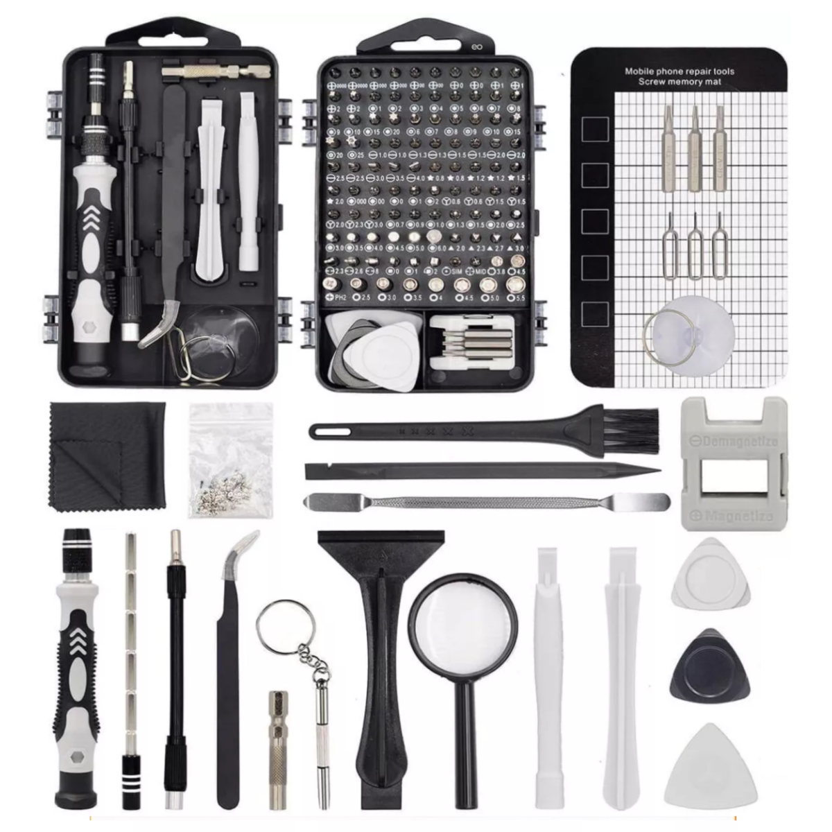 Foto 1 | Kit De Herramientas De Destornillador De Precisión 133 En 1 Eo Safe Imports Esi-6000-1 Blanco