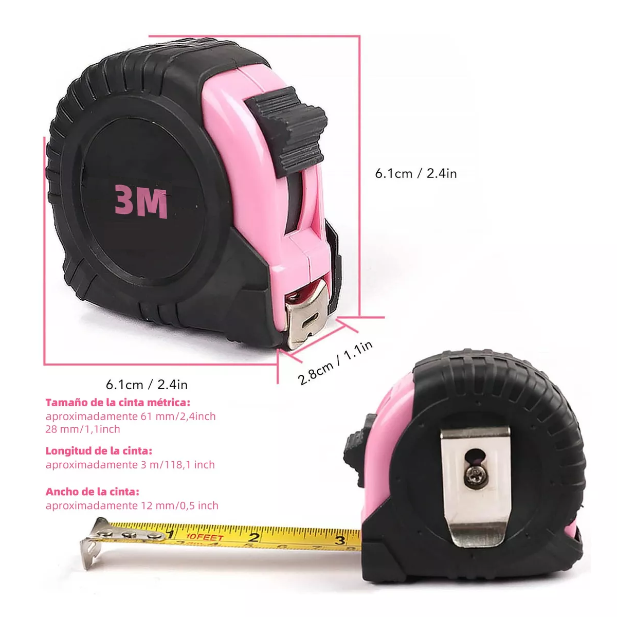 Foto 4 pulgar | Juego De Herramientas 39 Pzas Rosa Set Reparación Doméstica Eo Safe Imports Esi-14338-1 Multicolor