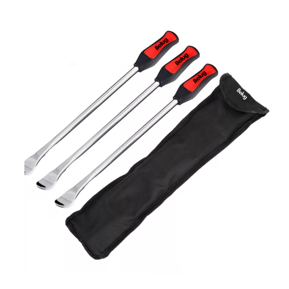 Foto 2 pulgar | Kit De Palanca Desmontar Para Llantas Motocicleta Bicicleta, Belug Negro/rojo