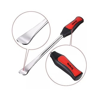 Foto 2 | Kit De Palanca Desmontar Para Llantas Motocicleta Bicicleta, Belug Negro/rojo