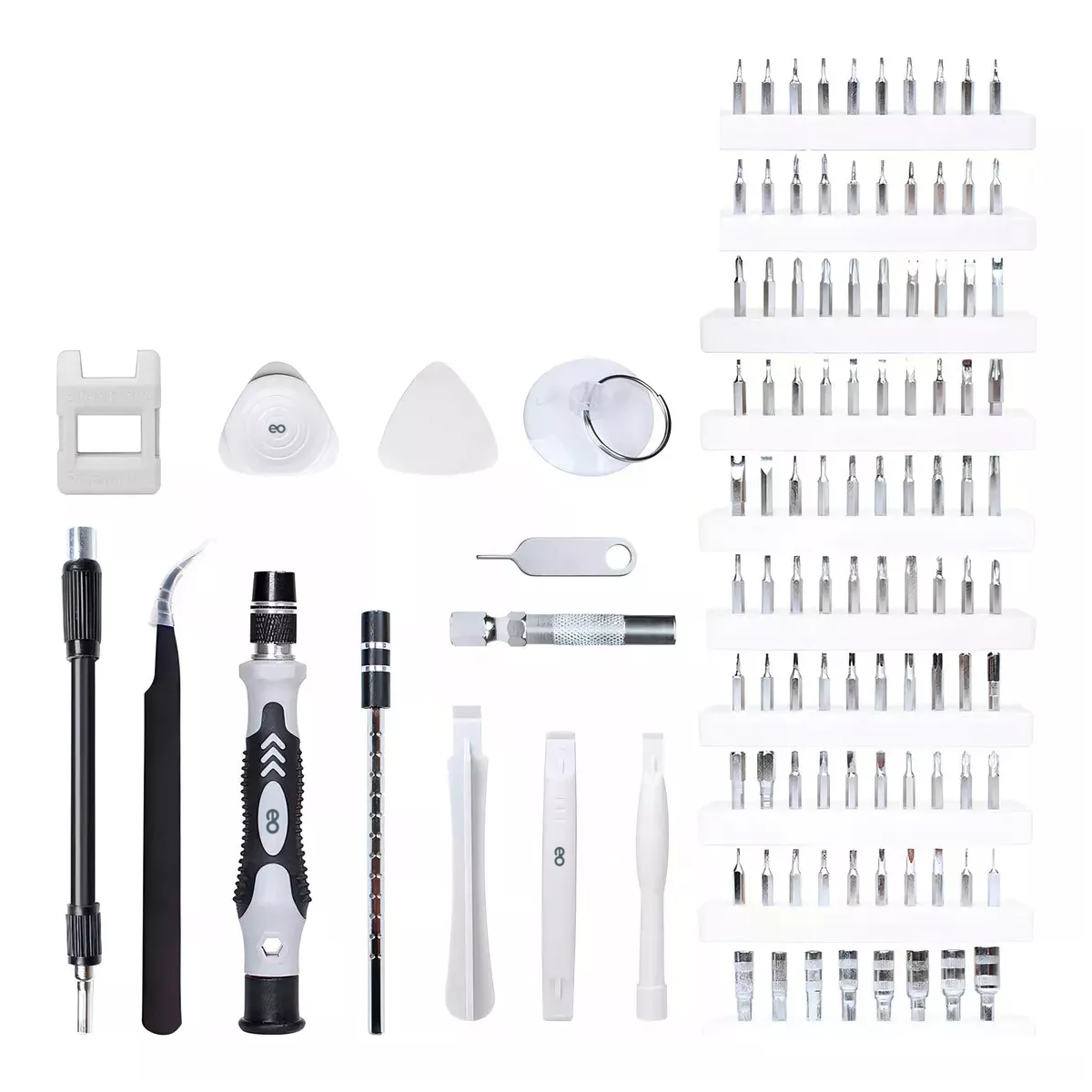 Foto 4 pulgar | Kit De Desarmadores Y Herramientas De Precisión 115pzs Eo Safe Imports Esi-505-1 Negro