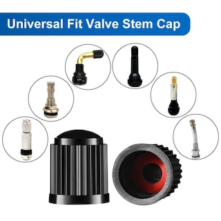 Foto 4 | Tapones Para Válvulas De Neumáticos Denset, Versión Mejorada, 24 Unidades, Negros - Venta Internacional.