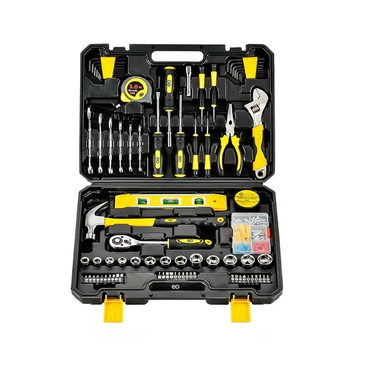 Juego De Herramientas Mecánicas Desarmadores 108pcs Eo Safe Imports Esi-6299-1 Multicolor