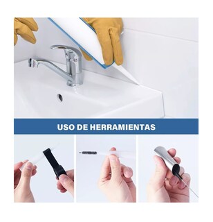 Foto 3 | Herramientas de Calafateo de Silicona para el Hogar 35 piezas Multicolor
