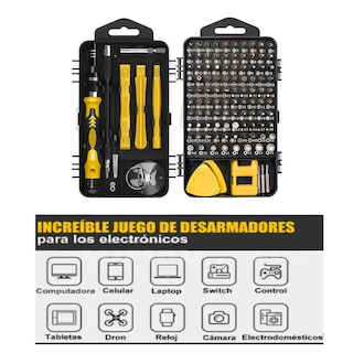 Foto 2 | Juego De Desarmadores Estrella Compatible Con Torx Con Hueco Amarillo Eo Safe Imports Esi-18669 Multicolor