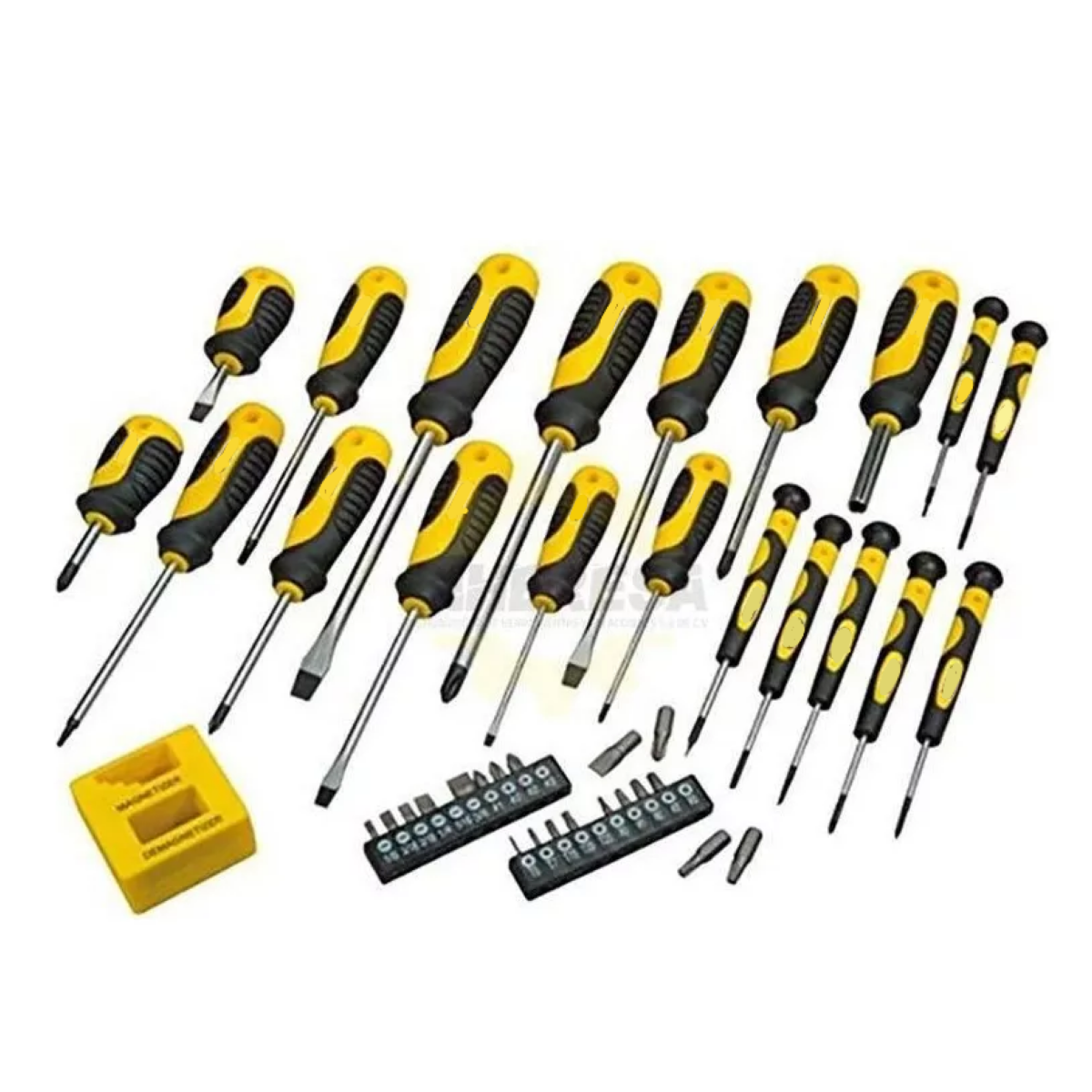 Foto 2 pulgar | Kit De Destornilladores 42 Piezas Eo Safe Imports Esi-18820 Amarillo