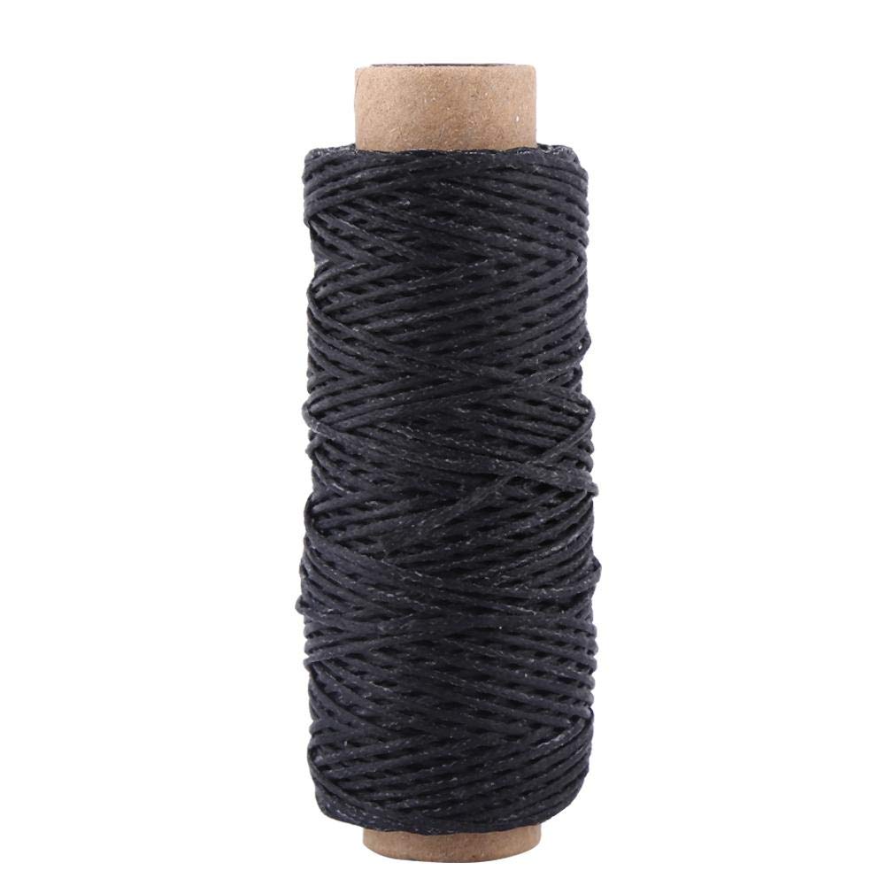 Foto 2 | Hilo Encerado Hilitand, 1 Mm, 50 M, Para Coser Piel, Color Negro - Venta Internacional.