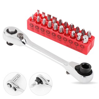 Foto 4 | Llave Combinada Syz-inems Mini Herramienta De Trinquete De 1/4 Pulgadas - Venta Internacional.