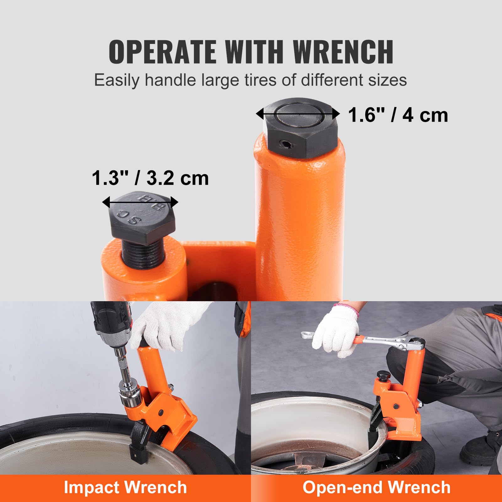 Foto 7 pulgar | Manual Para Romper Neumáticos Vevor Para Neumáticos 38-42 Con Almohadilla De Goma - Venta Internacional.