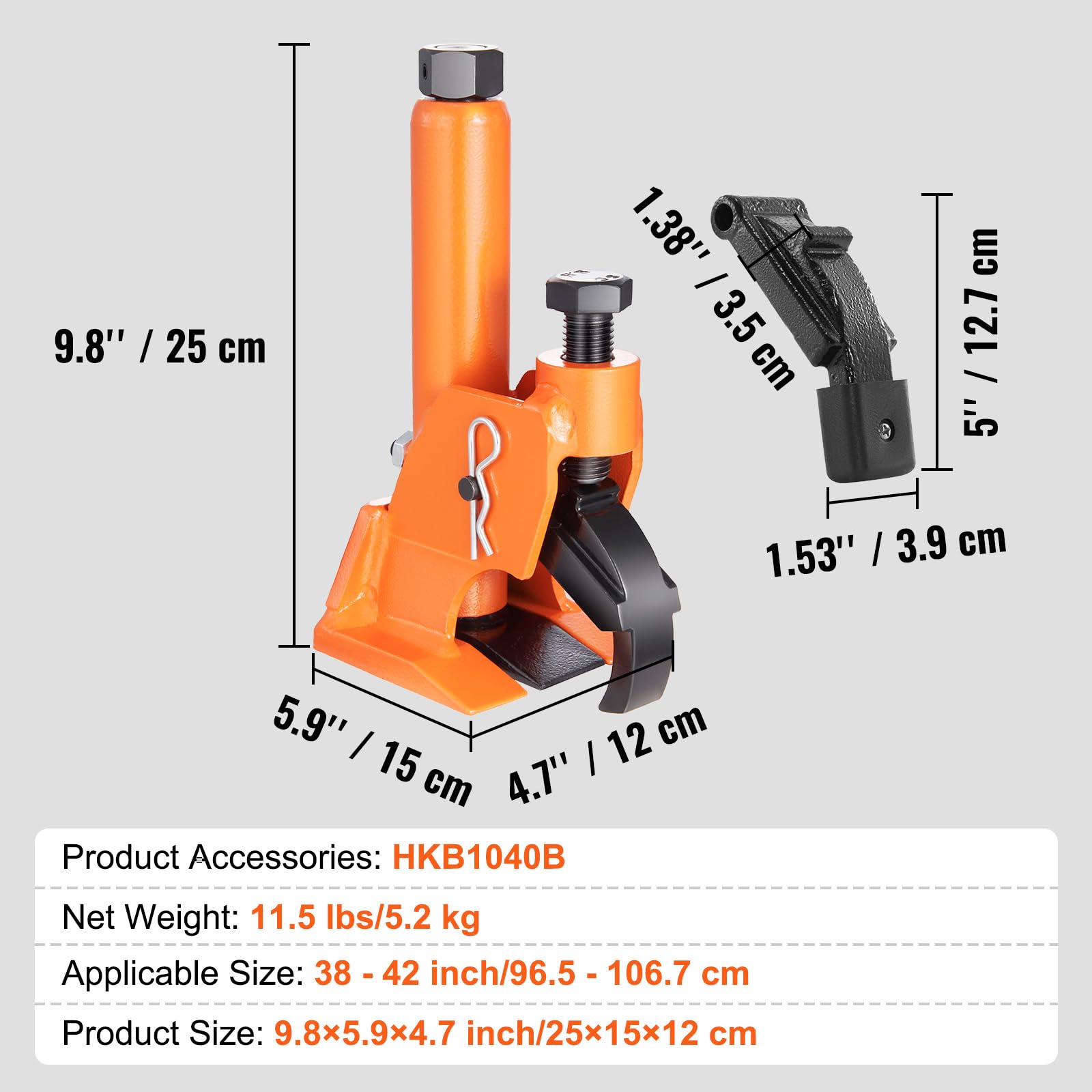 Foto 8 pulgar | Manual Para Romper Neumáticos Vevor Para Neumáticos 38-42 Con Almohadilla De Goma - Venta Internacional.