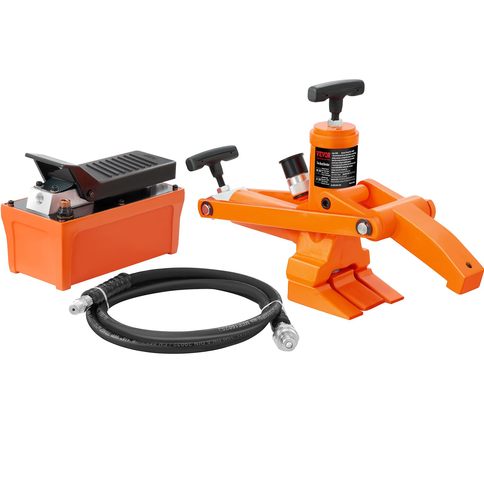 Rompebolas Hidráulico Vevor 10000 Psi Con Bomba De Pie De Metal - Venta Internacional.