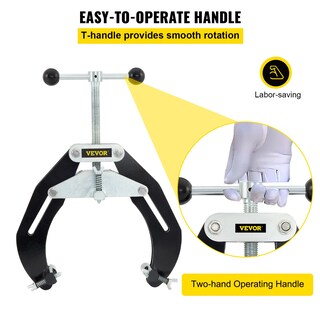 Foto 5 | Abrazadera De Tubo Vevor High Strength Ultra De 5,1 A 15,2 Cm De Acero - Venta Internacional.