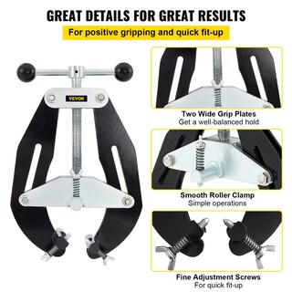 Foto 6 | Abrazadera De Tubo Vevor High Strength Ultra De 5,1 A 15,2 Cm De Acero - Venta Internacional.