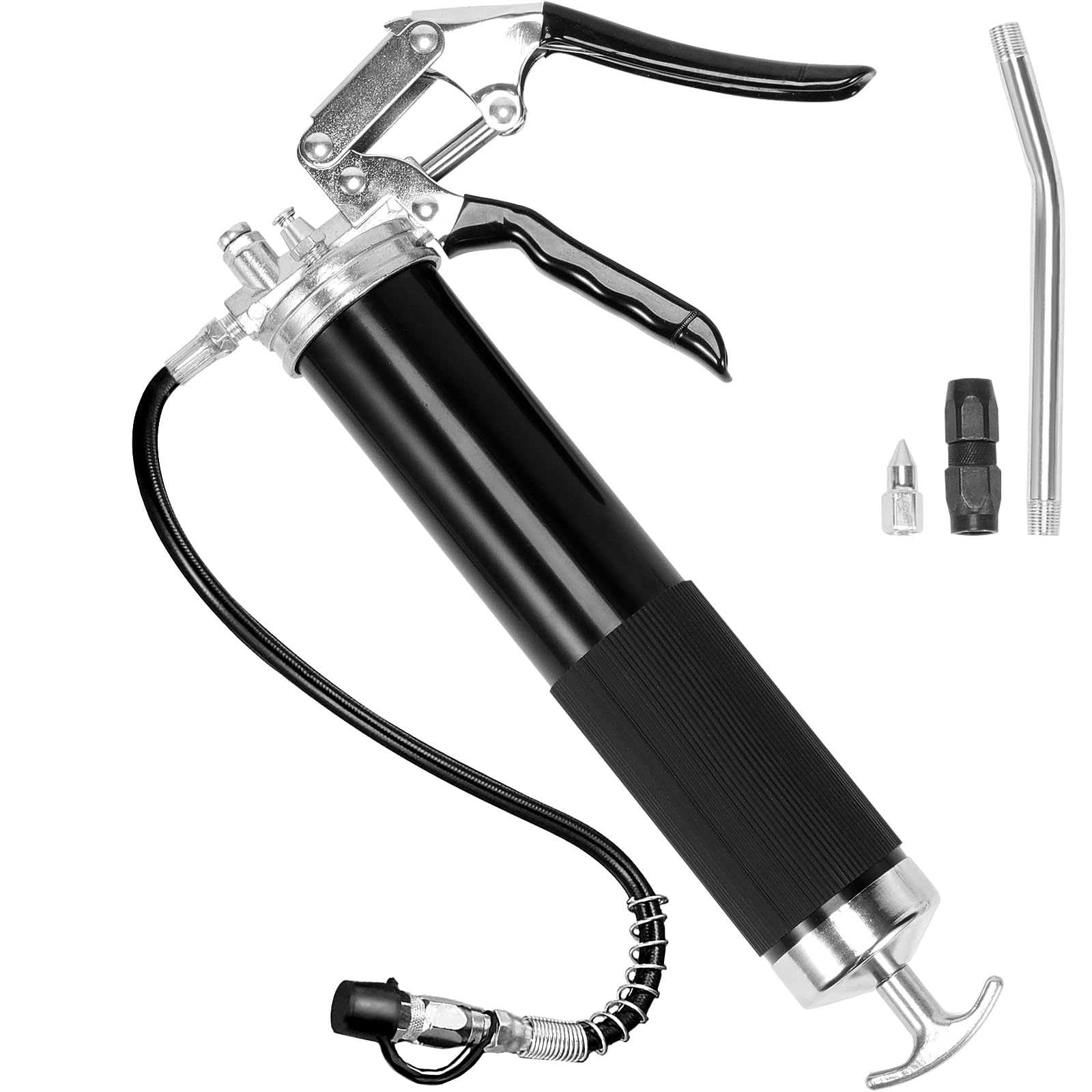 Foto 2 pulgar | Grease Gun Vevor 6000 Psi, Empuñadura De Pistola De Alta Resistencia, 400 Ml - Venta Internacional.