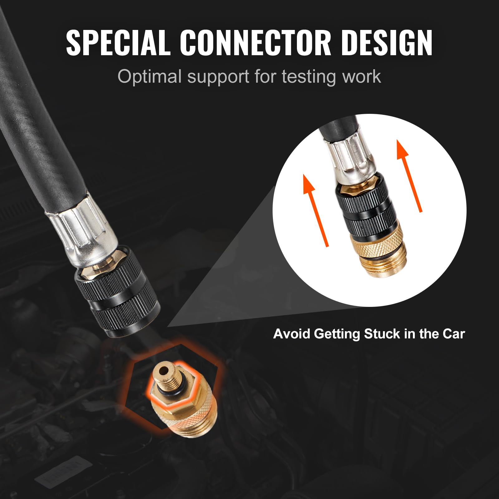 Foto 7 pulgar | Kit Adaptador De Comprobador De Compresión Vevor Para Cilindro De Motor - Venta Internacional.
